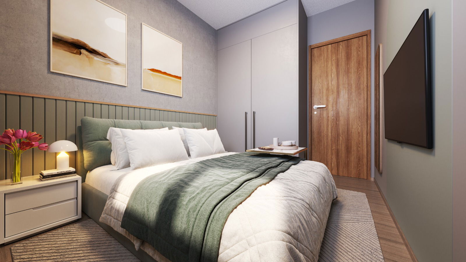 Quarto Casal Imagem Ilustrativa